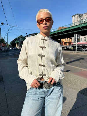 Erna Bluse jasmine from Yahmo