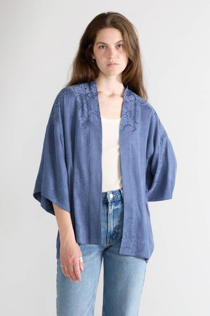 Gerda Kimono zen indigo from Yahmo