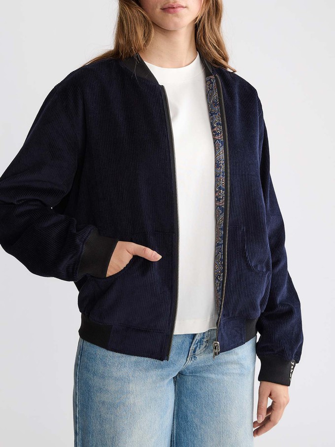 Elsa Wendejacke Paisley/Navy from Yahmo