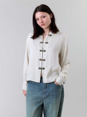 Erna Bluse jasmine from Yahmo