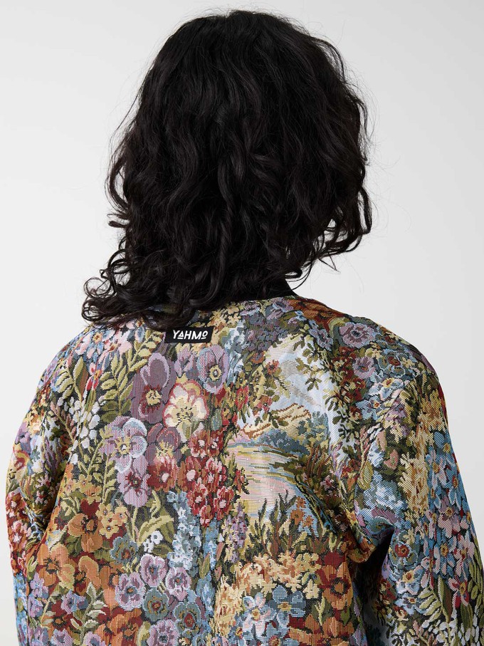 Berta Wendejacke bouquet/black from Yahmo