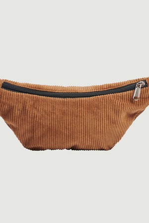 caramel Cord Bauchtasche from Yahmo