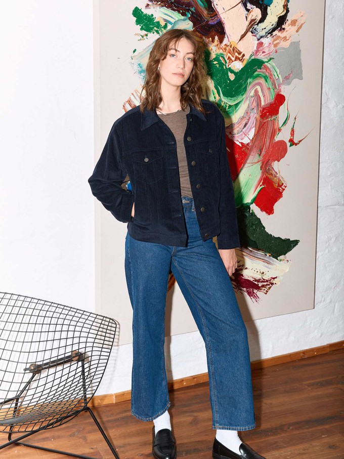 Thea Jacke Navy from Yahmo