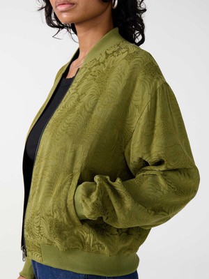 Lene Wendejacke moss/black from Yahmo