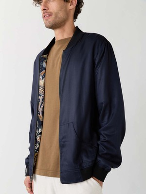 Laslo Wendejacke bird/navy from Yahmo