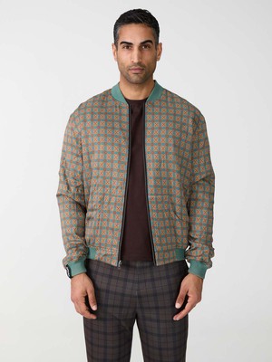 Oskar Wendejacke atlas/teal from Yahmo