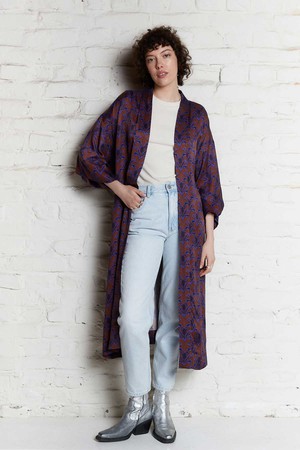 moka Besser-als-Seide Kimono from Yahmo