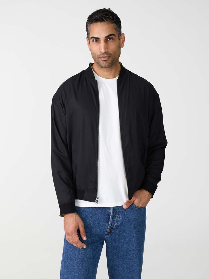 Fred Wendejacke moss/black from Yahmo
