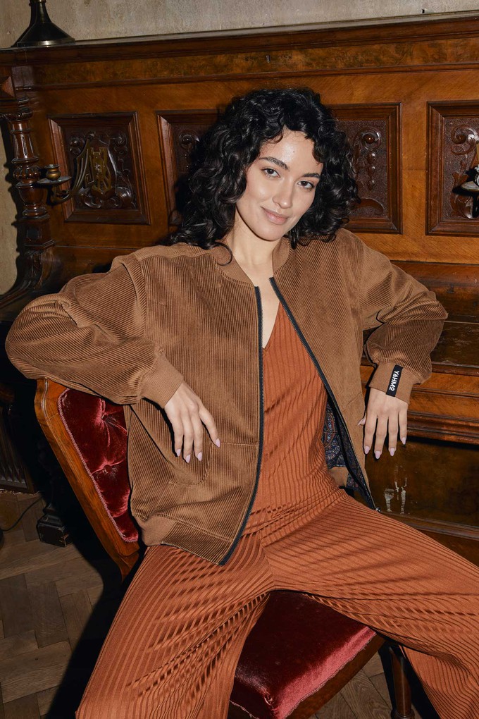 Elsa Wendejacke paisley/caramel from Yahmo