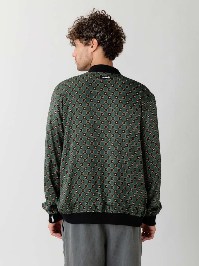 Laslo Wendejacke emerald/black from Yahmo