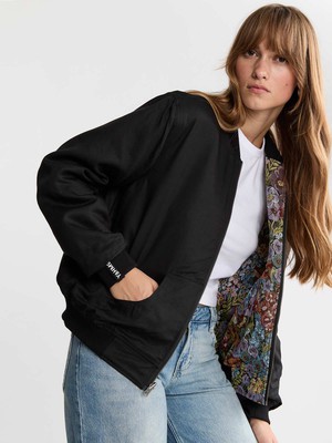 Berta Wendejacke Bouquet/Black from Yahmo