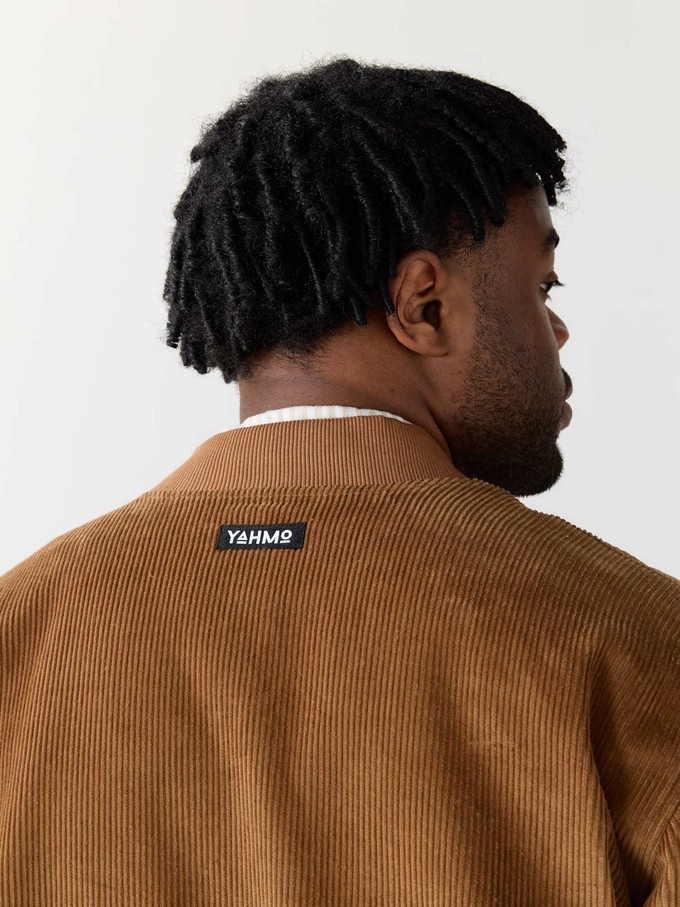 Oskar Wendejacke paisley/caramel from Yahmo