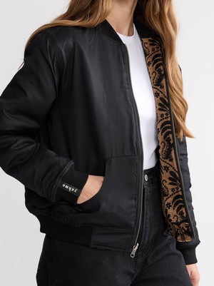 Berta Wendejacke Palm/Black from Yahmo