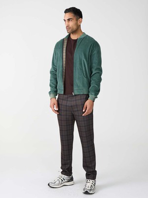 Oskar Wendejacke atlas/teal from Yahmo