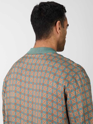 Oskar Wendejacke atlas/teal from Yahmo