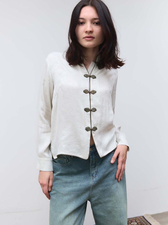 Erna Bluse jasmine from Yahmo
