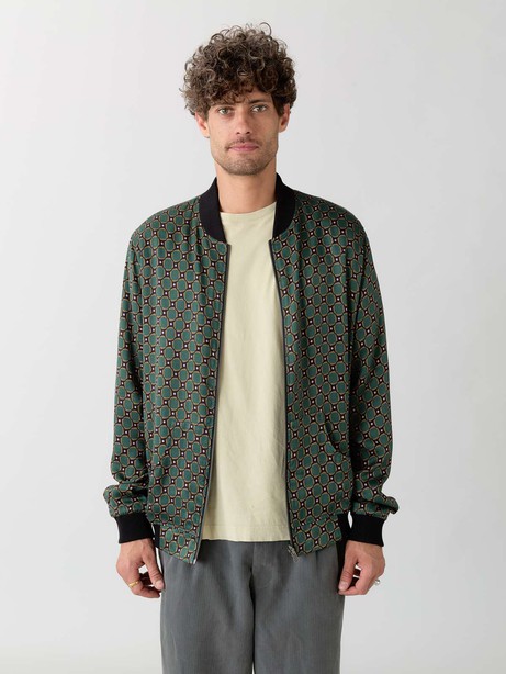 Laslo Wendejacke emerald/black from Yahmo