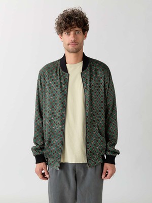 Laslo Wendejacke emerald/black from Yahmo