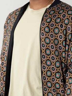 Laslo Wendejacke kaleidoscope/black from Yahmo