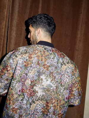 Siggi Wendejacke bouquet/black from Yahmo