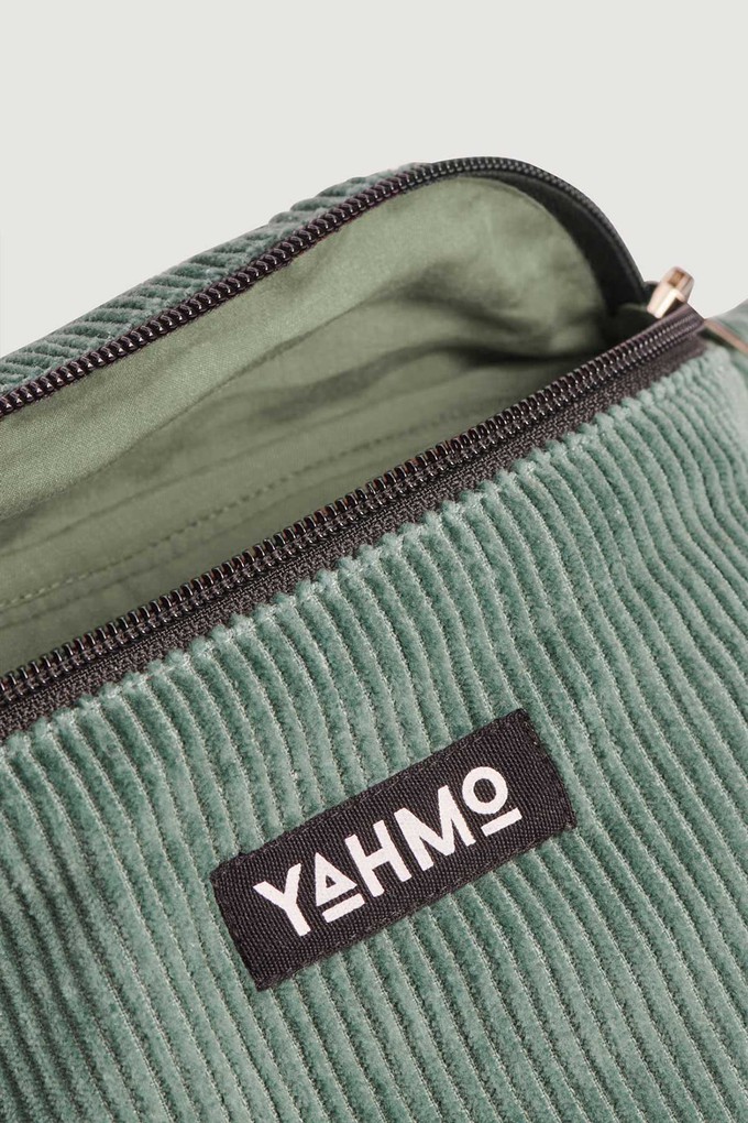 teal Cord Bauchtasche from Yahmo