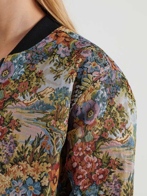 Berta Wendejacke Bouquet/Black from Yahmo