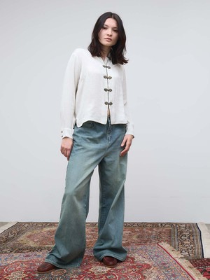 Erna Bluse jasmine from Yahmo