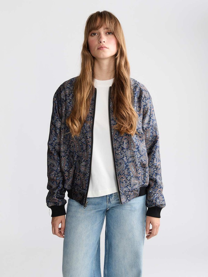 Elsa Wendejacke Paisley/Navy from Yahmo