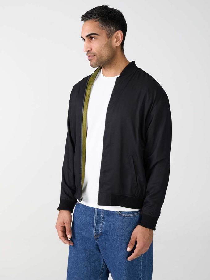 Fred Wendejacke moss/black from Yahmo