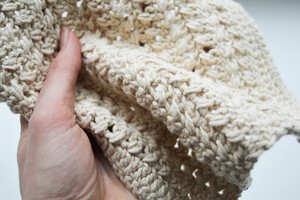 Face Cloth | Hand-Crocheted | 100% Organic Cotton from Yanantin Alpaca