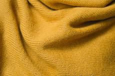 Knitted Scarf | Sunny Ocre | 100% Alpaca Wool via Yanantin Alpaca