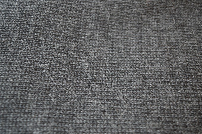 Knitted Scarf | Stormy Night Grey | 100% Alpaca Wool from Yanantin Alpaca