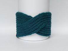 Knitted Headband | Seaweed Green | 100% Alpaca Wool via Yanantin Alpaca