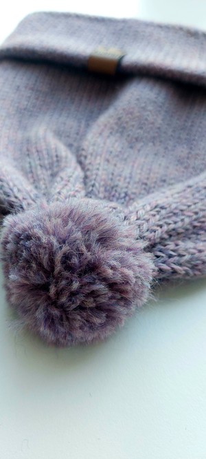 Baby Hat | 100% Baby Alpaca Wool | 3-6 Months | Baby Lila from Yanantin Alpaca