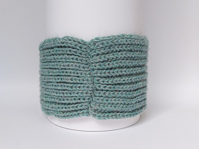 Knitted Headband | Spring Breeze Blue | 100% Alpaca Wool from Yanantin Alpaca