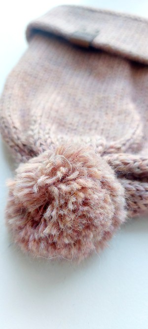 Baby Hat | 100% Baby Alpaca Wool | 3-6 Months | Baby Rose from Yanantin Alpaca