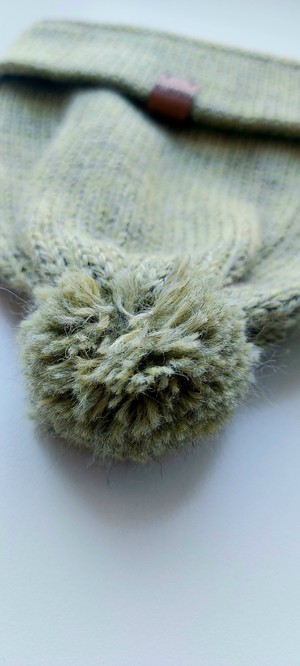 Baby Hat | 100% Baby Alpaca Wool | 3-6 Months | Baby Grass from Yanantin Alpaca