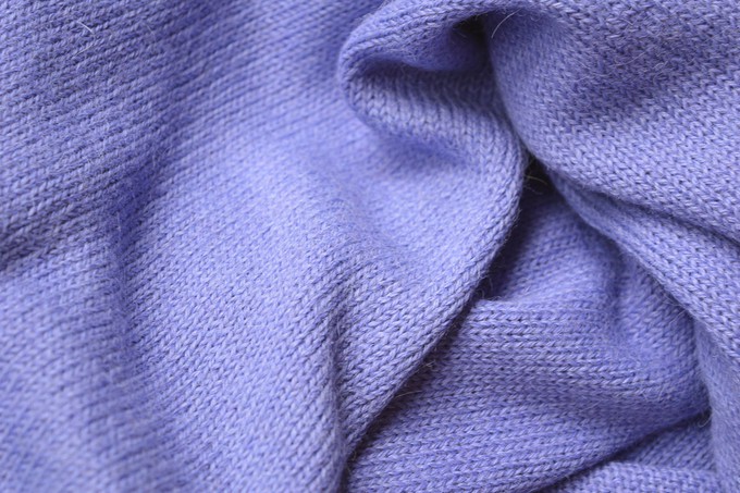 Knitted Scarf | Lavender Fields | 100% Alpaca Wool from Yanantin Alpaca