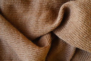 Knitted Scarf | Classy Camel | 100% Alpaca Wool from Yanantin Alpaca