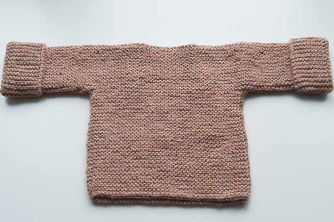 Baby Sweater | Baby Rose | 100% Baby Alpaca Wool | 6-12 Months from Yanantin Alpaca