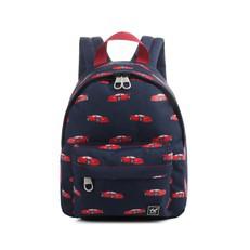 YLX Hemlock Backpack (S) | Kids | Navy Blue & Red Cars via YLX Gear
