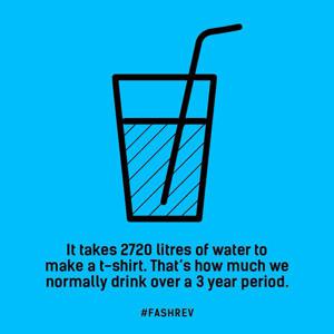 Wie viel Wasser braucht deine Garderobe?