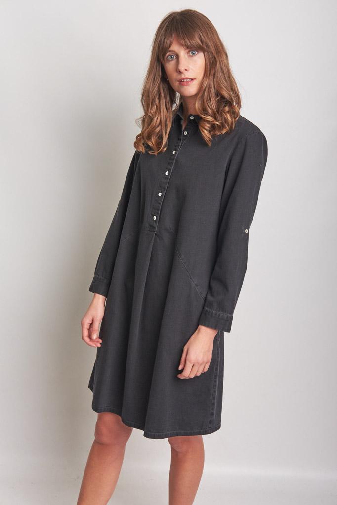 Alexa Denim Shirt Dress from BIBICO Alexa Denim Shirt Dress from BIBICO