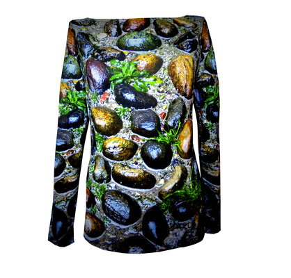Langarm Shirt „Steine“ from fabrari Langarm Shirt „Steine“ from fabrari