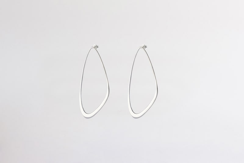 Ebb Tide earrings silver from Julia Otilia Ebb Tide earrings silver from Julia Otilia
