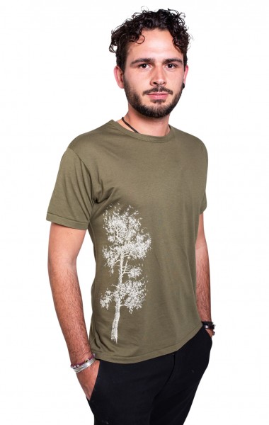 Fairwear Bambus Shirt Men Moss Green Kiefer from Life-Tree Fairwear Bambus Shirt Men Moss Green Kiefer from Life-Tree