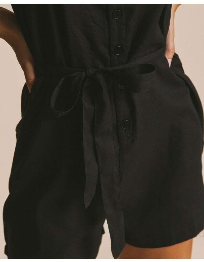 Thinking Mu | Black Lilly jumpsuit from Mae Sue Thinking Mu | Black Lilly jumpsuit from Mae Sue