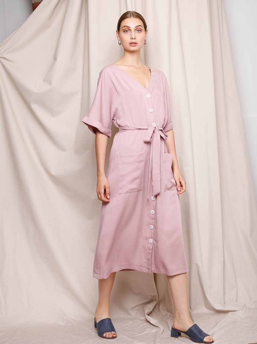 Louise Dress - Pink Lemonade from Noumenon Louise Dress - Pink Lemonade from Noumenon