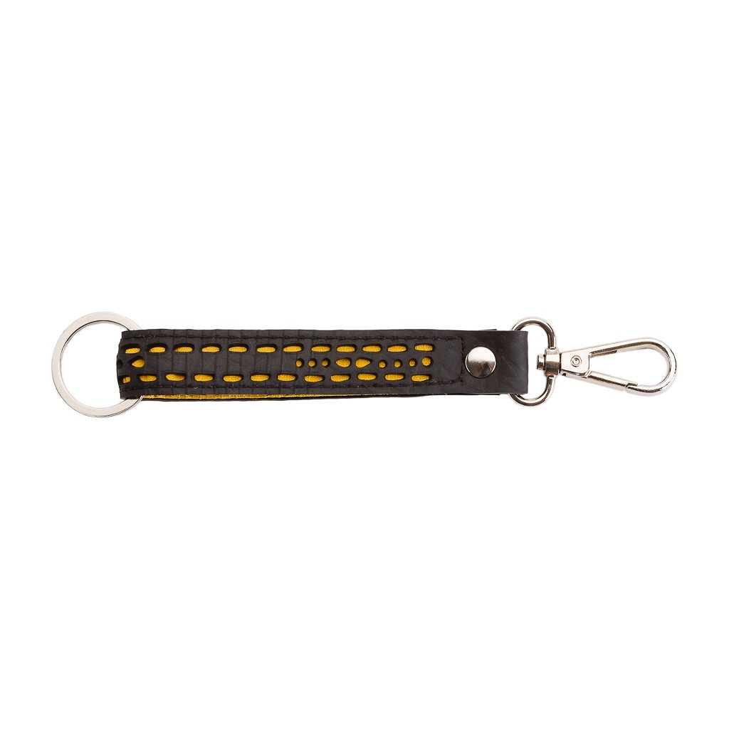 Thor Double Ended Inner Tube Vegan Keyring from Paguro Upcycle Thor Double Ended Inner Tube Vegan Keyring from Paguro Upcycle