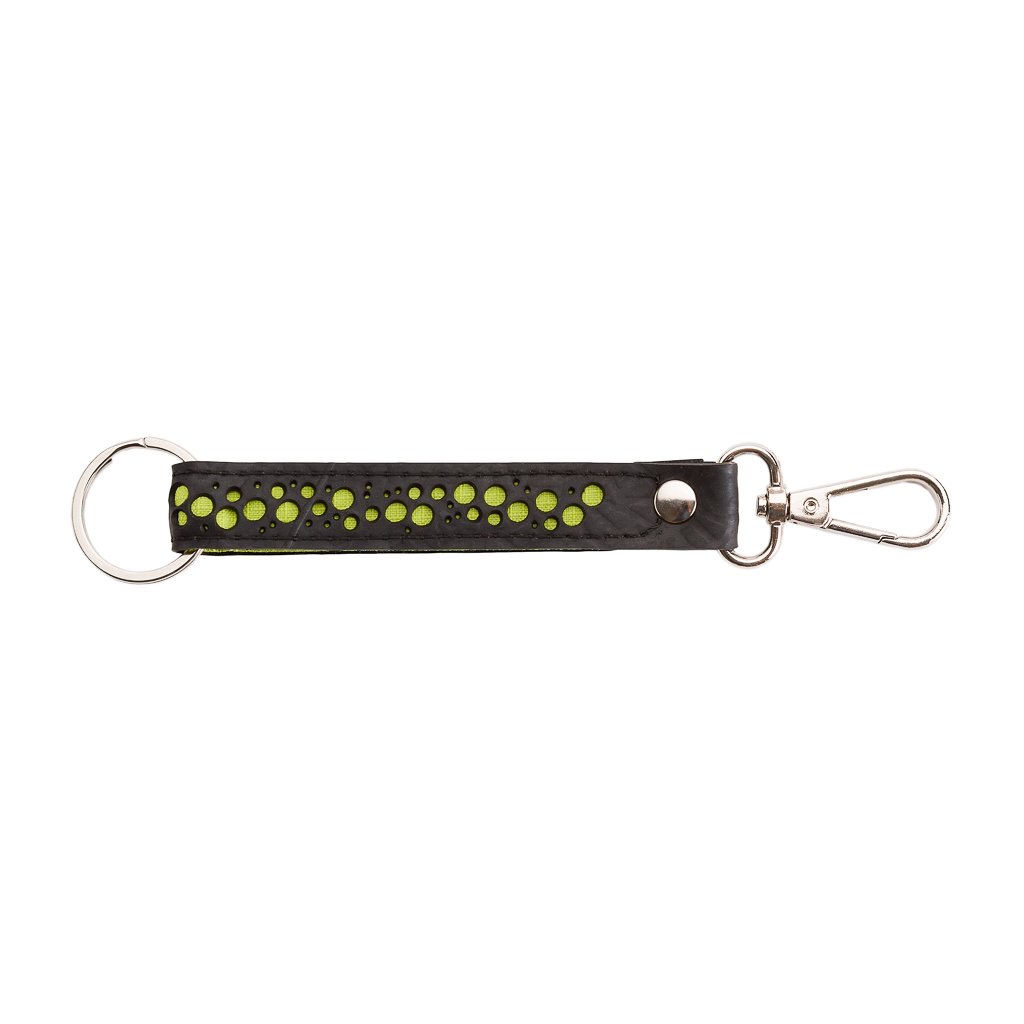 Thor Double Ended Inner Tube Vegan Keyring from Paguro Upcycle Thor Double Ended Inner Tube Vegan Keyring from Paguro Upcycle